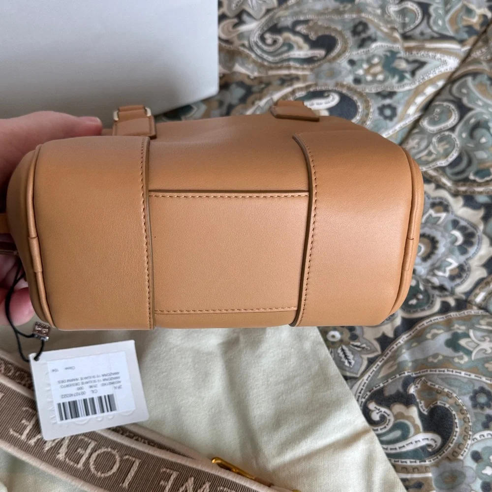 NWT LOEWE Camel Amazona 16 2-Way Bag w/tags and packaging - Picture 4 of 10